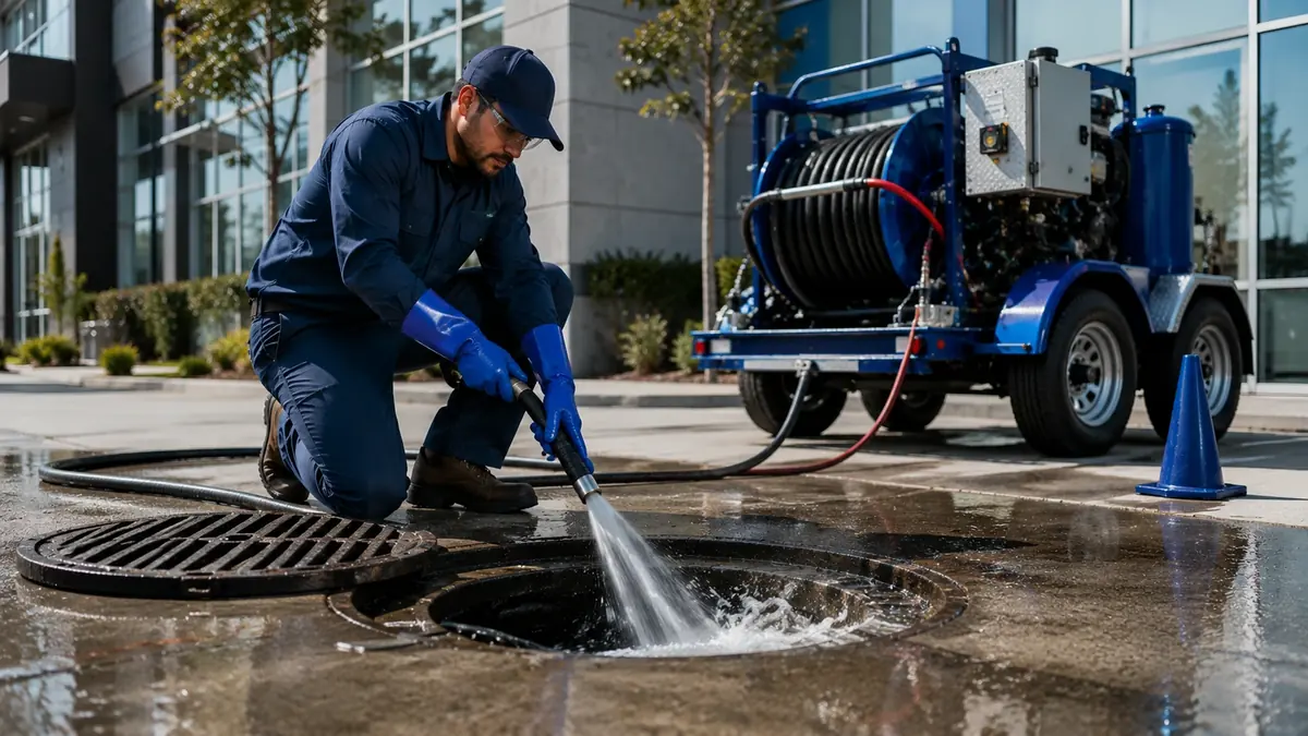 Commercial Hydro Jet Drain Cleaning in Temecula