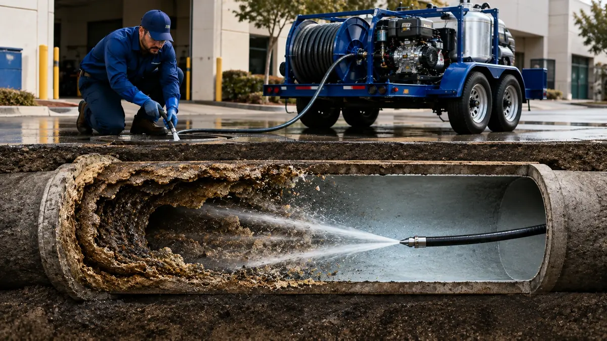 Sewer Pipe Descaling in Temecula